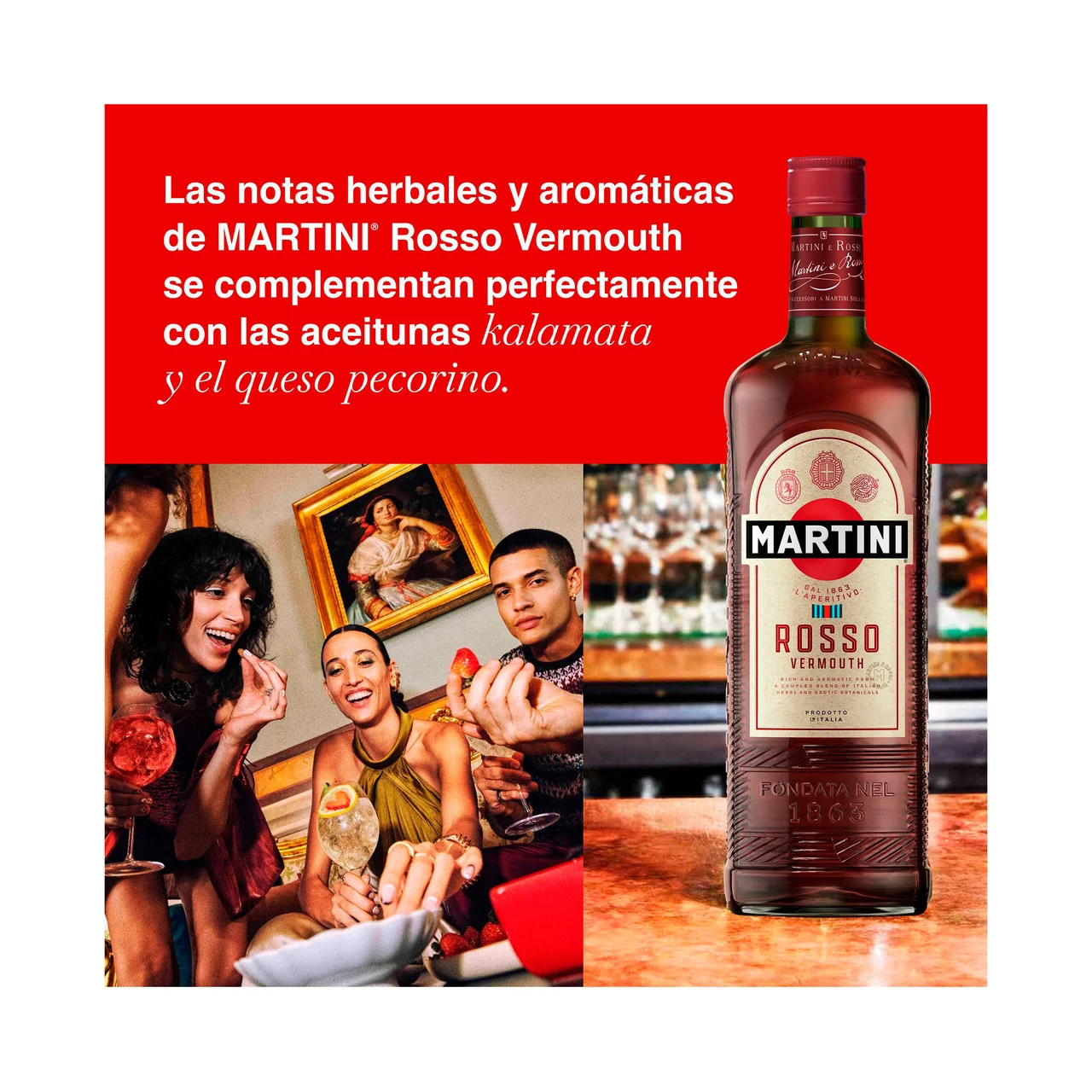Vermouth rosso (rojo) botella 1,5 l.