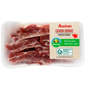 ALCAMPO CULTIVAMOS LO BUENO Tira de costillas de cerdo raza Duroc
