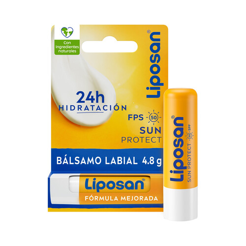 Protector labial con FPS 30 (medio) LIPOSAN 4,8 g.