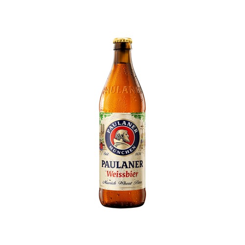 Cerveza de trigo Alemana PAULANER NATURTRÜF botella 50 cl.