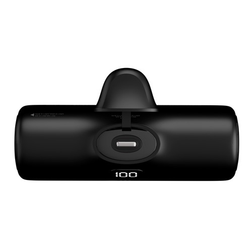 Batería externa QILIVE 600158397 4600 MAH, con enchufe integrado, color negro