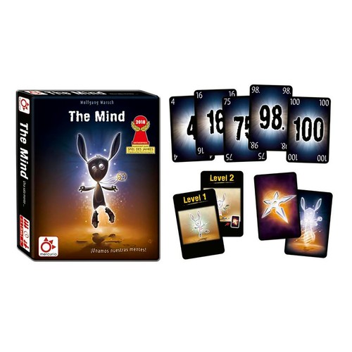 Juego de cartas NSV The Mind. MERCURIO