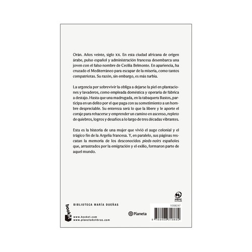 Por si un día volvemos. María. BOOKET