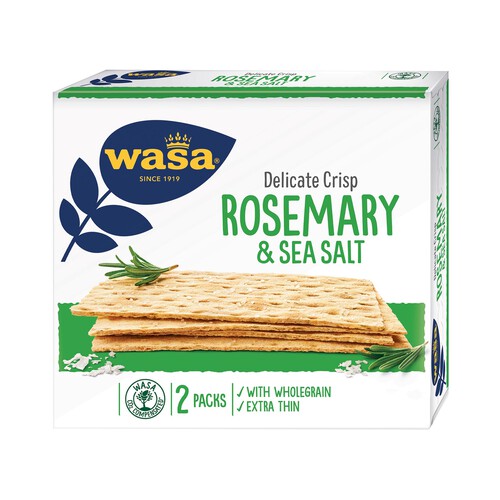 WASA Rosemary Pan crujiente (crackers) 190 g.