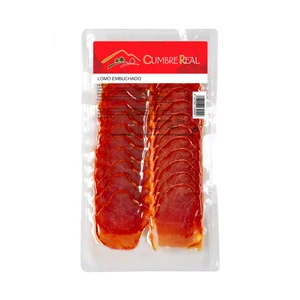 CUMBRE REAL Lomo embuchado cortado en lonchas 100 g.