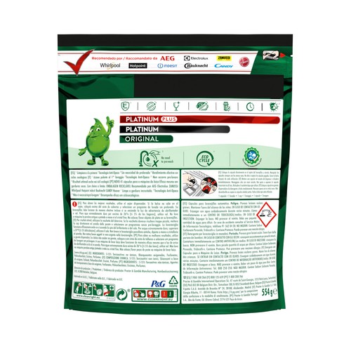 FAIRY Original Detergente todo en uno para lavavajillas en cápsulas, con aroma a limón 41 uds.