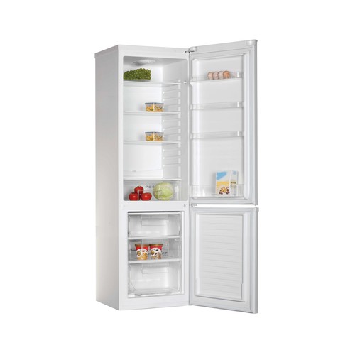 Frigorífico combi 180cm CANDY CCH1S 518EW, cíclico, clasificación energética: E, H: 180cm A: 55cm, F: 56cm, capacidad total: 262L.