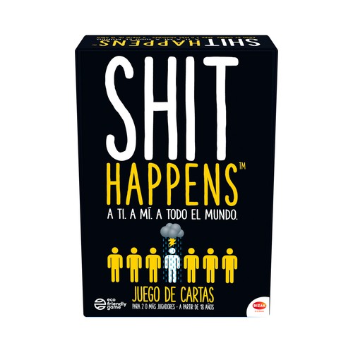 Shit Happens Juego de Mesa, 2 Jugadores o más +18 Años BIZAK