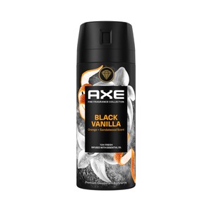 Imagen de AXE Black vainilla Desodorante en spray para hombre antitranspirante hasta 72 horas 150 ml.