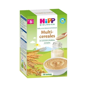 HIPP Biológico Papilla de multicereales integrales ecológicos a partir de 6 meses 400 g.