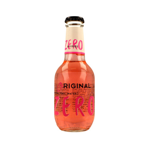 Tónica oridginal zero Berries ORIGINAL botella de 20 cl.