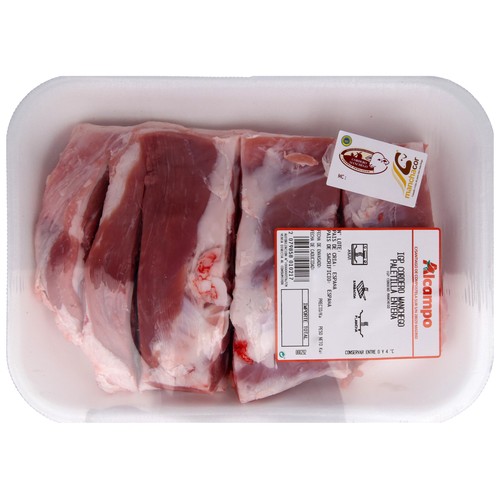 Paletilla entera de cordero IGP Cordero Manchego, especial asados, barbacoa o plancha