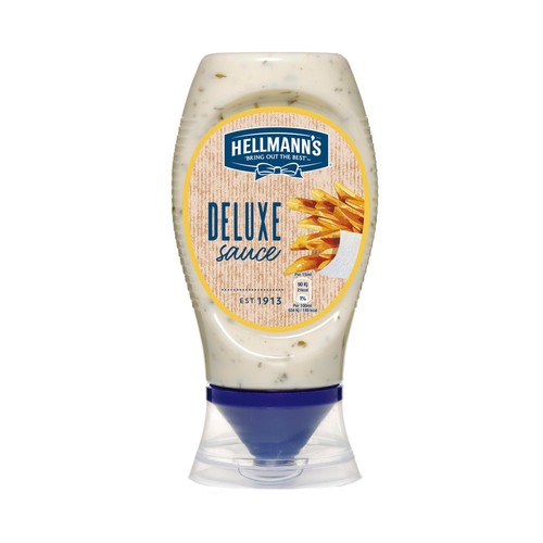 HELLMANN"S Salsa deluxe especial para patatas 250 ml.