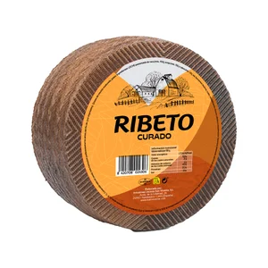 RIBETO Queso mezcla curado, cuña.