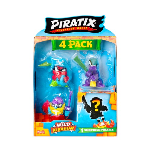 Piratix Wild Kingdom Four Pack, modelos surtidos MAGIC BOX