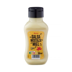 Auchan Salsa de Mostaza y Miel 300 Ml Producto Alcampo. 300 G