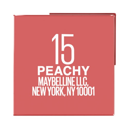 MAYBELLINE  Superstay vinyl ink  tono 015 Peachy  Lápiz de labios en tinta líquida con acabado efecto vinilo.