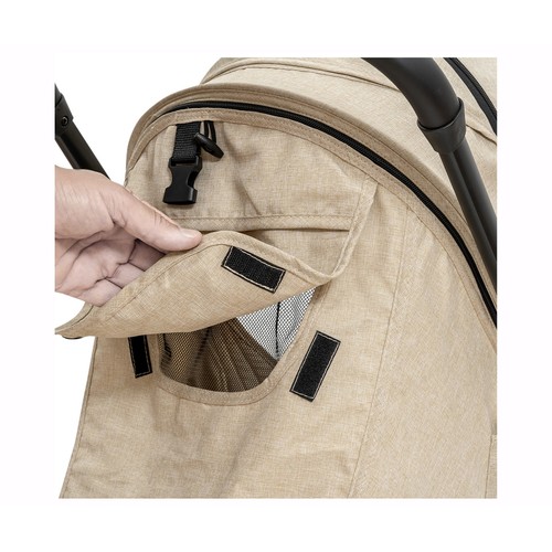 Silla paseo para bebés hasta 48 meses o 22kg INTERBABY Voyage, color beige