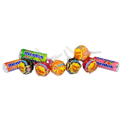CHUPA CHUPS Caramelo con palo halloween caja mix 103gr