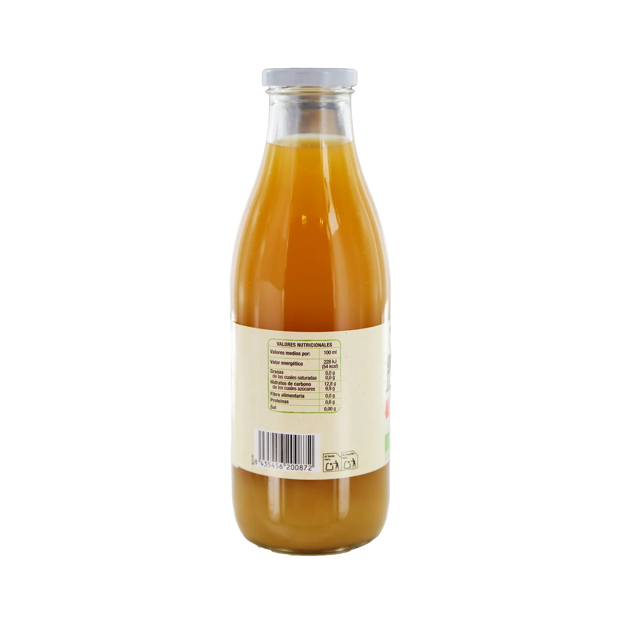 PRODUCTO ALCAMPO Bio Zumo de piña procedente de agricultura ecológica bote 1 l.