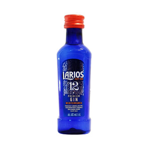 Imagen de LARIOS 12 Ginebra premium mediterránea botella 5 cl.