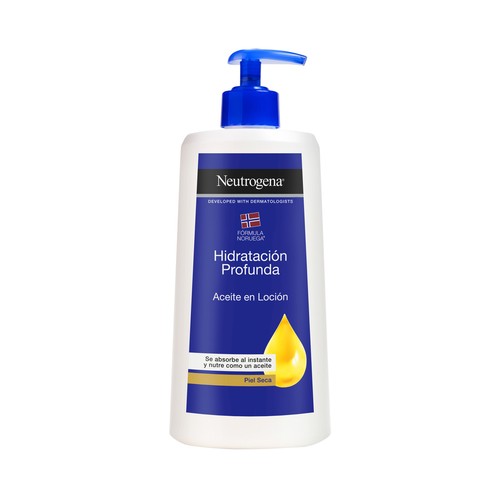 NEUTRÓGENA Aceite corporal con efecto hidratación profunda para pieles secas NEUTRÓGENA 400 ml.