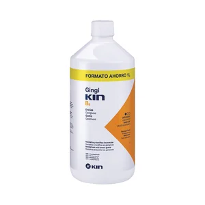 KIN Enjuague bucal de uso diario, sin alcohol , para revitalizar y tonificar las encías KIN Gingi 1 l.