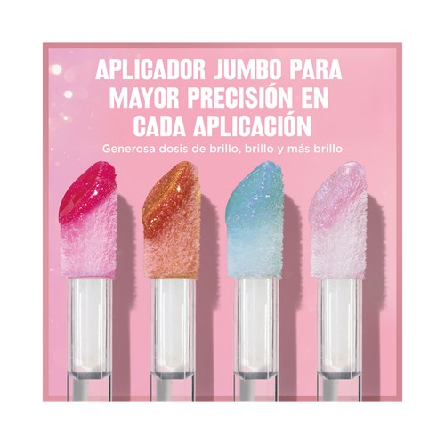 REVLON Super lustrous glimmer tono glossrose Brillo de labios con efecto multidimensional.