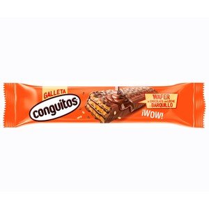 Barrita de conguitos de chocolate con leche 35 g.