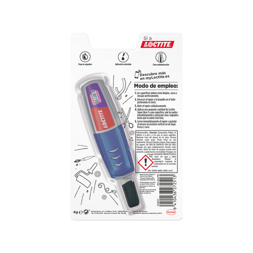 Pegamento instantáneo LOCTITE Super Glue-3 Creative Pen, aplicador de precisión, 4grs.