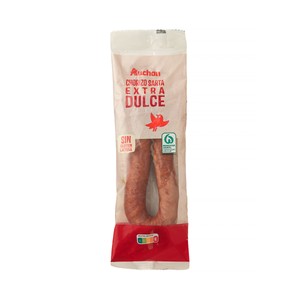 AUCHAN Sarta de chorizo dulce de categoria extra 280 g. Producto Alcampo