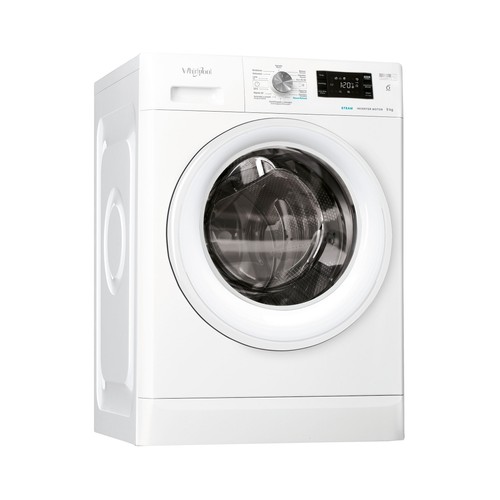 Lavadora WHIRLPOOL FFB 9469 WV SPT 9KG, clasificación energética: A, 1400RPM, H: 85cm, A: 60cm, F: 60cm.