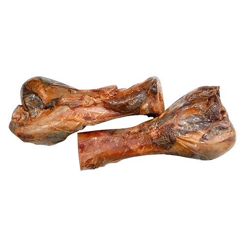 Alcampo CANES JOB 2 medios huesos de jamón para perros 265 g