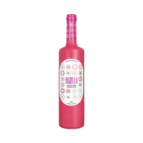 ROZZULO Vino rosado semidulce con denominación de origen Campo de Borja ROZZULO botella de 75 cl.