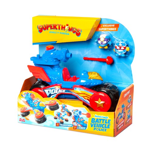 Superthings Battle Vehicles Police MAGIC BOX