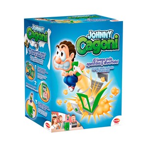 Juego de mesa infantil Johnny Cagoni, 18 cartas, BIZAK.