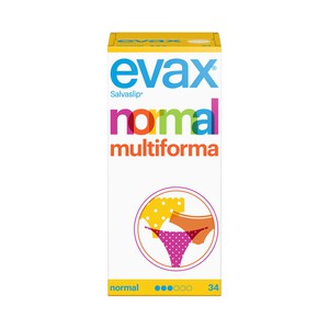 Imagen de EVAX Salvaslips normal multiforma para todo tipo de braguitas 34 uds.