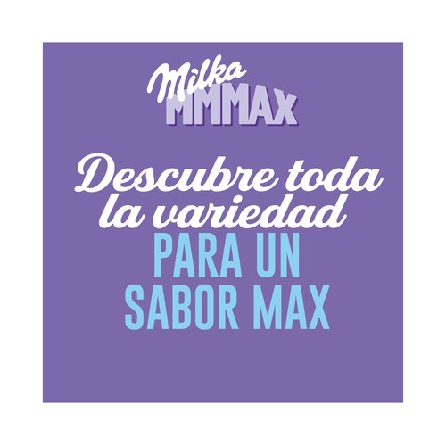 MILKA Chocolate relleno con deliciosa crema de caramelo y trocitos de cacahuete 276 g.
