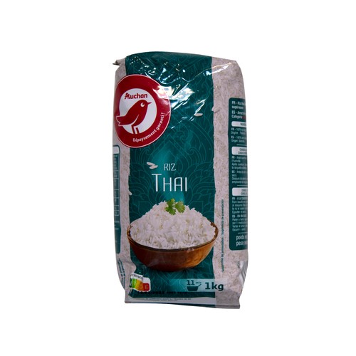 PRODUCTO ALCAMPO Arroz thai paquete de 1 kg.