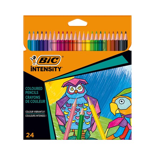 Pack de 24 lápices de colorear, BIC.