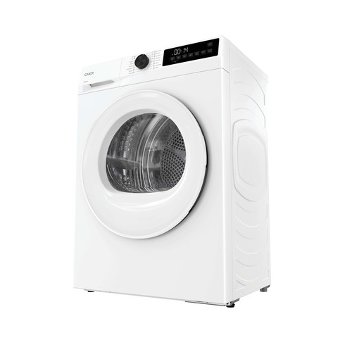Secadora por condensación con bomba de calor CANDY GD 9N2-37, capacidad de secado: 9KG, clasificación energética: D, H: 84,5cm, A: 59,5cm, F: 61,6cm.