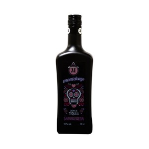 Crema de tequila con sabor a fresa botella 70 cl.