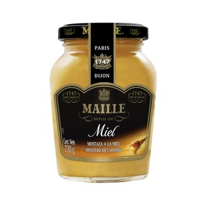 Imagen de MAILLE Mostaza a la miel frasco de 230 g.