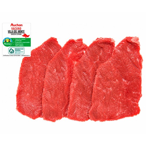 ALCAMPO CULTIVAMOS LO BUENO Escalopes de añojo 1ªA Villa del Monte.