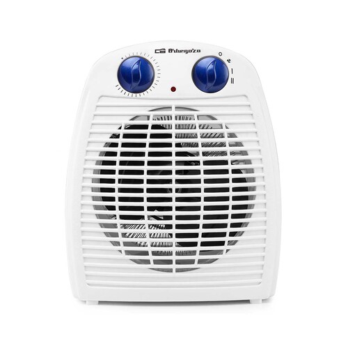 Calefactor ORBEGOZO FHA 7051, potencia max: 2000W, 2 niveles de calor, función ventilación, termostato.
