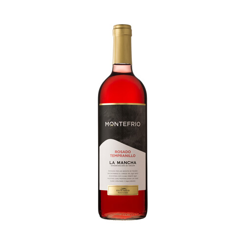 MONTEFRIO Vino rosado con D.O.La Mancha botella de 75 cl.