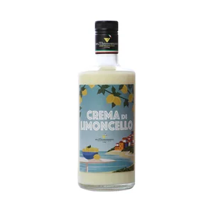 DEL MEDITERRANEO Crema de licor de Limoncello botella 70 cl.