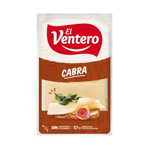 PRÉSIDENT Queso de cabra en lonchas 160 g.