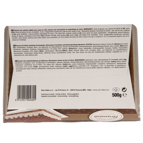 DOLCE MAMMA Tiramisú al estilo italiano DOLCE MAMMA 500 g.