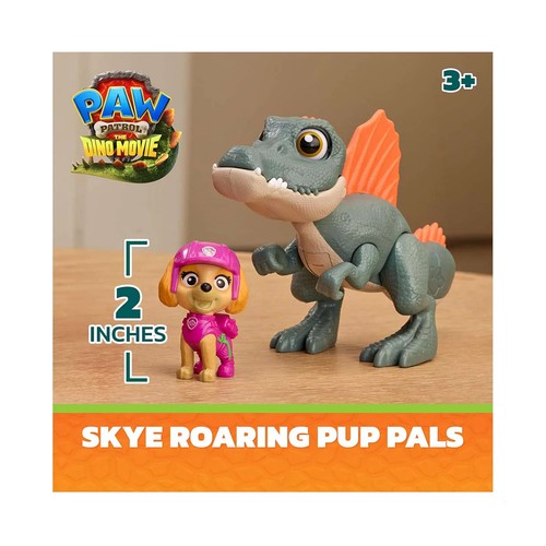Dinosaurio rugiente y Skye PATRULLA CANINA